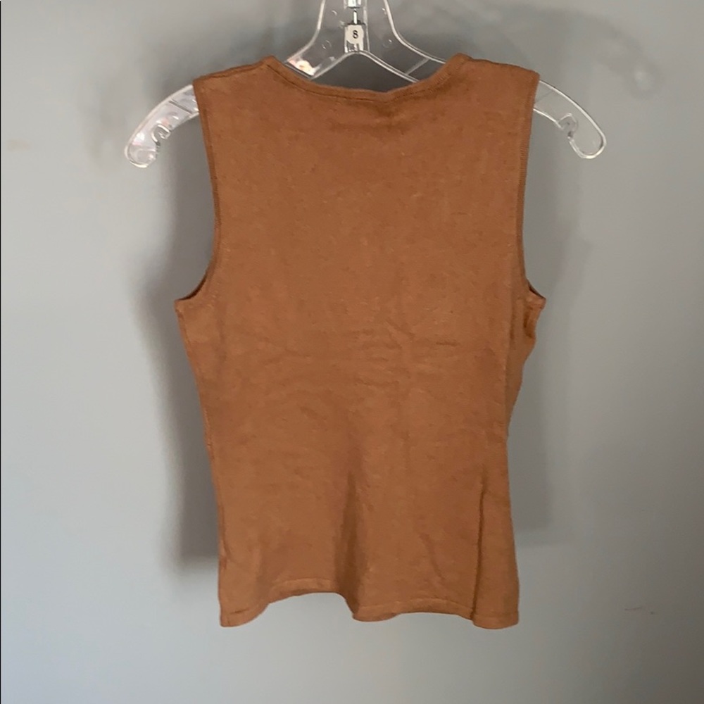 NWT! Lillie Rubin Ladies Tan Top - Picture 5 of 5